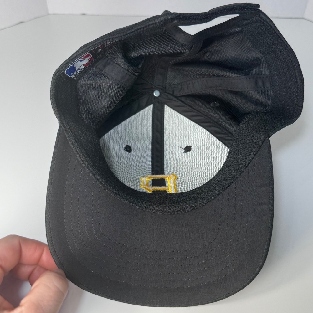 Pittsburgh Pirates MLB Baseball Cap OC Sports Black Adjustable OSFM‎ Hat Unisex - Picture 5 of 7